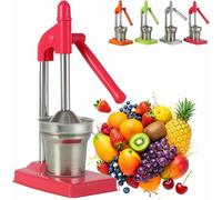 Spremiagrumi manuale, resistente pressa manuale per limonata fresca e succo d'arancia, facile da pulire in acciaio inox
