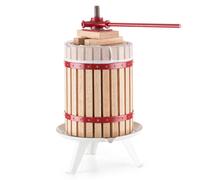 Spremiagrumi meccanico con leva 12L in legno di quercia