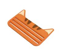 Spremiagrumi per cibo per gatti, con stampa 3D, riutilizzabile, con raschietto per pasta bagnata, 25 g, dispenser tascabile per purea, guida per l'alimentazione dei gattini, clip erogatrice per snack