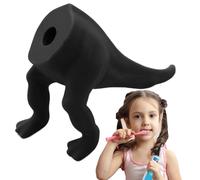 Spremiagrumi per dentifricio a forma di animale facendo cacca - Divertente tappo a tubo | Accessorio in silicone sicuro per il bagno, strumento di igiene orale orignale, regalo nuovo e divertente,