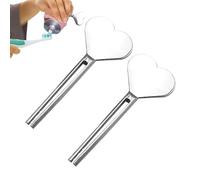 Spremiagrumi per dentifricio in metallo manuale tubo Squeezer Key Winder | Rullo per dentifricio per risparmiare dentifricio, creme