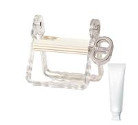 Spremiagrumi per dentifricio, senza foratura, multifunzione, in alluminio, strumento dispenser forte e robusto per rimuovere dentifricio