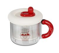 Spremiagrumi per yogurt riutilizzabile con coperchio, macchina per formaggi e yogurt, filtro per latte e verdure per panna, dieta, fitness, cucina quotidiana, cucina domestica, colazione, sano v