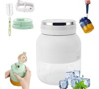 Spremiagrumi portatile senza fili, tazza frullatore portatile con cannuccia e due coperchi, frullatore wireless multifunzionale di grande capacità, ricaricabile, per frullati, frullati e miscelazioni