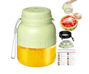 Spremiagrumi Portatile Wireless Bicchiere 500ml USB Ricaricabile Antigoccia