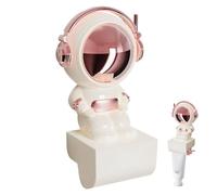 Spremiagrumi - Rullo per tubo a forma di astronauta, dispenser robusto da parete per bagno, casa, controsoffitto, adulti, crema per le mani