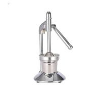 Spremiagrumi Spremiagrumi manuale commerciale in acciaio inossidabile Uso for limone Melograno Succo d'arancia Spremiagrumi da banco pesante(Silver Juicer)