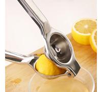 Spremiagrumi Spremiagrumi manuale in acciaio inossidabile Processore Accessori da cucina Succo di frutta Premendo agrumi Arancia Spremiagrumi Spremiagrumi Grigio chiaro