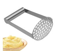 Spremiapatate per avvocato robusto, schiacciapatate ergonomico, strumento da cucina in acciaio | pratico pressacavo, strumento per purea di frutta, guacamole, insalate, cucina casa facile