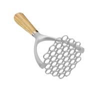 Spremiapatate, Trituratore di patate manuale, schiacciapatate con manico in legno antiscivolo per patate, fagioli, frutta e verdura