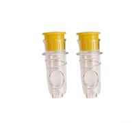 Spremilimone Manuale per piccolo con di Filtraggio - Pressa Agrumi Portatile per Bevande Fresche e Cocktail in Plastica per verde Giallo(Yellow)