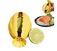 Spremimanuale a pressione da - Estrattore di Succo a Pressione con Protezione Antigoccia | Spremiagrumi in Silicone per Limone e Lime Manuale e Portatile - per i lime, agrumi, arance, bar, cucina, ris