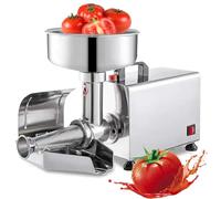 Spremipomodoro Elettrico 450W Con Struttura In Acciaio Inox, Separatore Semi, Per Ketchup, Confetture Di Frutta, Uso Intensivo In Cucina Domestica E Professionale
