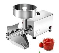 Spremipomodoro Elettrico Professionale 450W In Acciaio Inox Con Separatore Di Semi, Ideale Per Marmellate, Ketchup, Salse Di Frutta, Grande Capacità, Motore Potente
