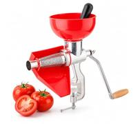 Spremipomodoro per conserve di salsa di pomodoro, filtro a doppio strato | Macchina per passare la passata manuale, pressa la frutta e separa la polpa, filtro in acciaio inox, uso domestico negozi