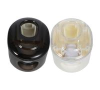 Spremitore Dentifricio da Parete 2 Pezzi Pet, Design Mani Libere Bagno | Dispenser per Dentifricio da Parete, Meccanismo Preciso e Affidabile, Organizer per Sanitari Filo Muro
