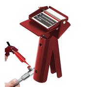 Spremitubi in silicone - Strumento per estrusione manuale in ferro | Erogatore di silicone antiscivolo spingitore in per mastice, colla, vernice, lozione, crema, pasta | Officina di riparaz