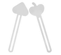 Spremitubo per Dentifricio in Acciaio Inox, 2 Pezzi, Argento | Strumento Manuale per Tubetti, Forma a Cuore, per Casa, per Dentifricio e Pomate