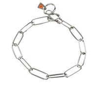 SPRENGER Collare Maglia Lunga (Salvapelo) Acciaio Inox Silver 3 mm , 57 cm
