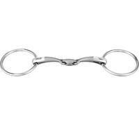 Sprenger SATINOX Loose Ring Snaffle 14 mm Double Jointed - Stainless Steel - 135 mm