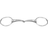 Sprenger SATINOX Loose Ring Snaffle 14 mm Single Jointed - Stainless Steel - 135 mm