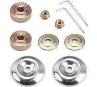 SPRHR 10 Pezzi Accessori Decespugliatore, Lama Dado Fissaggio Kit, Dado Fissaggi