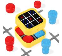 Sprifityy elettronico Tic Tac Toe Bolt,Console Portatile 3 in 1,Toe Bolt Game,Portatili Giochi di Puzzle Smart Games per Bambini,Giochi da Tavolo Fidget Toy,per Bambini e Adulti
