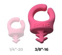 Sprig confezione da 3 pezzi (3/8 -16) per la gestione dei cavi rosa