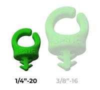 Sprig confezione da 6 (1/4 -20) per la gestione dei cavi Verde