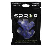 Sprig Value Pack (10x1/4 +5x3/8 ) Gestione dei cavi Blu