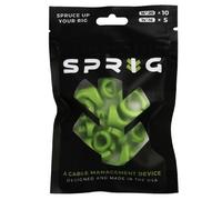 Sprig Value Pack (10x1/4 +5x3/8 ) Gestione dei cavi Verde
