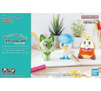 SPRIGATITO & QUAXLY & FUECOCO POKEMON PLAMO COLLECTION QUICK MODEL KIT BANDAI