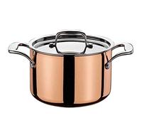 Spring 0715540624 culi Nox - Pentola con coperchio, in acciaio inox, argento, 17,2 x 28,8 x 36,6 cm