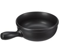 Spring 2896205024 Caquelon Padella per fonduta, colore: Nero