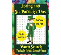 Spring and St. Patrick’s Day: Easy to Read Print Puzzles about March, Irish Culture and More|6 X 9 inches(15.24 X 22.86 cm) 110+ pages|100+Puzzles…Gifts for Vacations, Holidays and Leisure Times