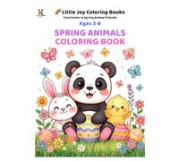 Spring Animals Coloring Book: Cute Easter & Spring Animal Friends
