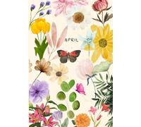 Spring Bloom Notebook- April Edition: Aesthetic Floral Notebook for Journaling, Goal setting, Mindfulness & Daily Writing | 80 Lined Pages | 5.5” * 8.3” Spring Floral Theme Journal