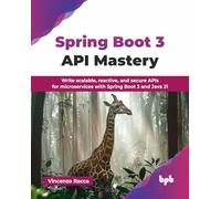 Spring Boot 3 API Mastery: Write scalable, reactive, and secure APIs for microservices with Spring Boot 3 and Java 21 (English Edition)