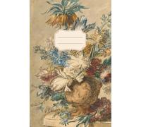 Spring Bouquet Lined Notebook: Vintage Floral Journal | Half Letter 5.5 x 8.5 | 120 Line Pages | Classic Botanical Illustration Cover
