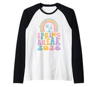Spring Break 2026 Summer Vacation Family Matching Maglia con Maniche Raglan