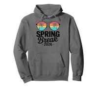 Spring Break 2026 Tees for Men Women Vacation Matching Felpa con Cappuccio