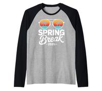 Spring Break 2026 Tees for Men Women Vacation Matching Maglia con Maniche Raglan