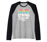 Spring Break 2026 Tees for Men Women Vacation Matching Maglia con Maniche Raglan