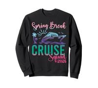 Spring Break Cruise Squad 2026 Family Trip Vacation Matching Felpa