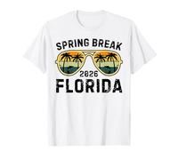 Spring Break Florida 2026 Retro Family Vacation Matching Maglietta