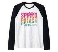 Spring Break Squad 2026 Summer Vacation Family Matching Maglia con Maniche Raglan