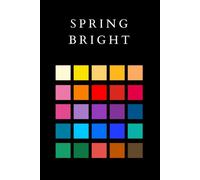 Spring Bright | Palette Armocromia: Quaderno a righe con i sottogruppi delle stagioni