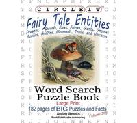 Spring Brooks Mark S Circle It, Fairy Tale Entities, Word Search, Pu (Tascabile)