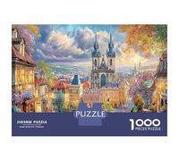 Spring City Scene Jigsaw Puzzle Impossible 1000 Pezzi Interesting Decorazione Per La Casa. Rilassamento E Intelligence Per Adulti E Ragazzi Da 14 Anni 70x50cm/1000pcs