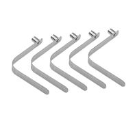 Spring Clips, 5 Pieces V-Shape Positioning Lock Pin, Ski Pole Clips